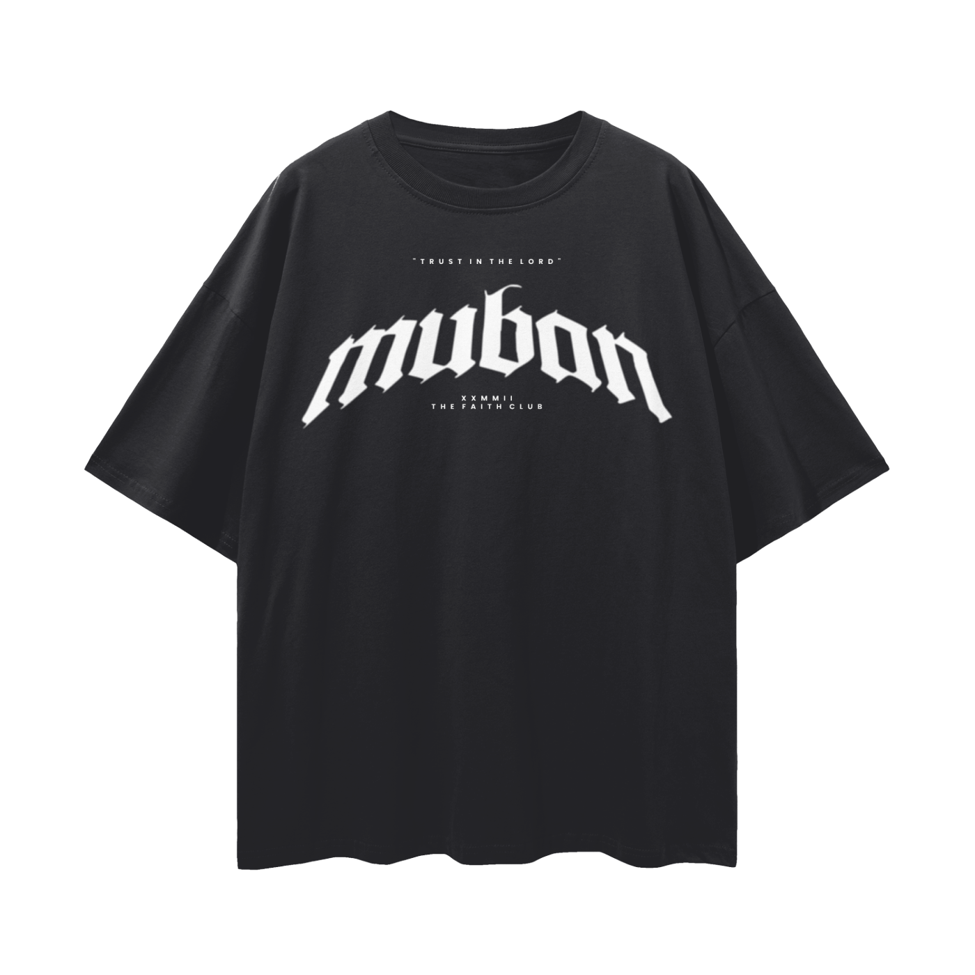 " Signature " Tee In Black