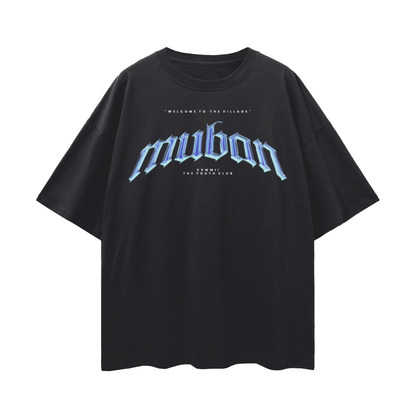" Signature " Chrome Tee In Black