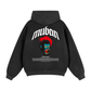 " Limited Edition " Two-way Zipper Box Fleece Hoodie
