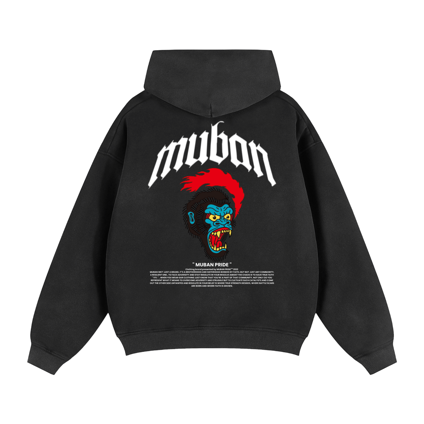 " Limited Edition " Two-way Zipper Box Fleece Hoodie
