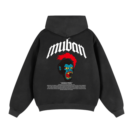 " Limited Edition " Two-way Zipper Box Fleece Hoodie