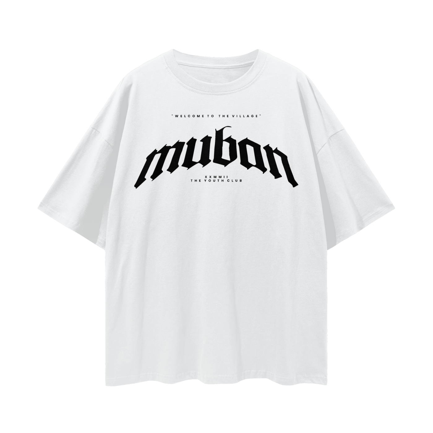 " Signature " Tee In White