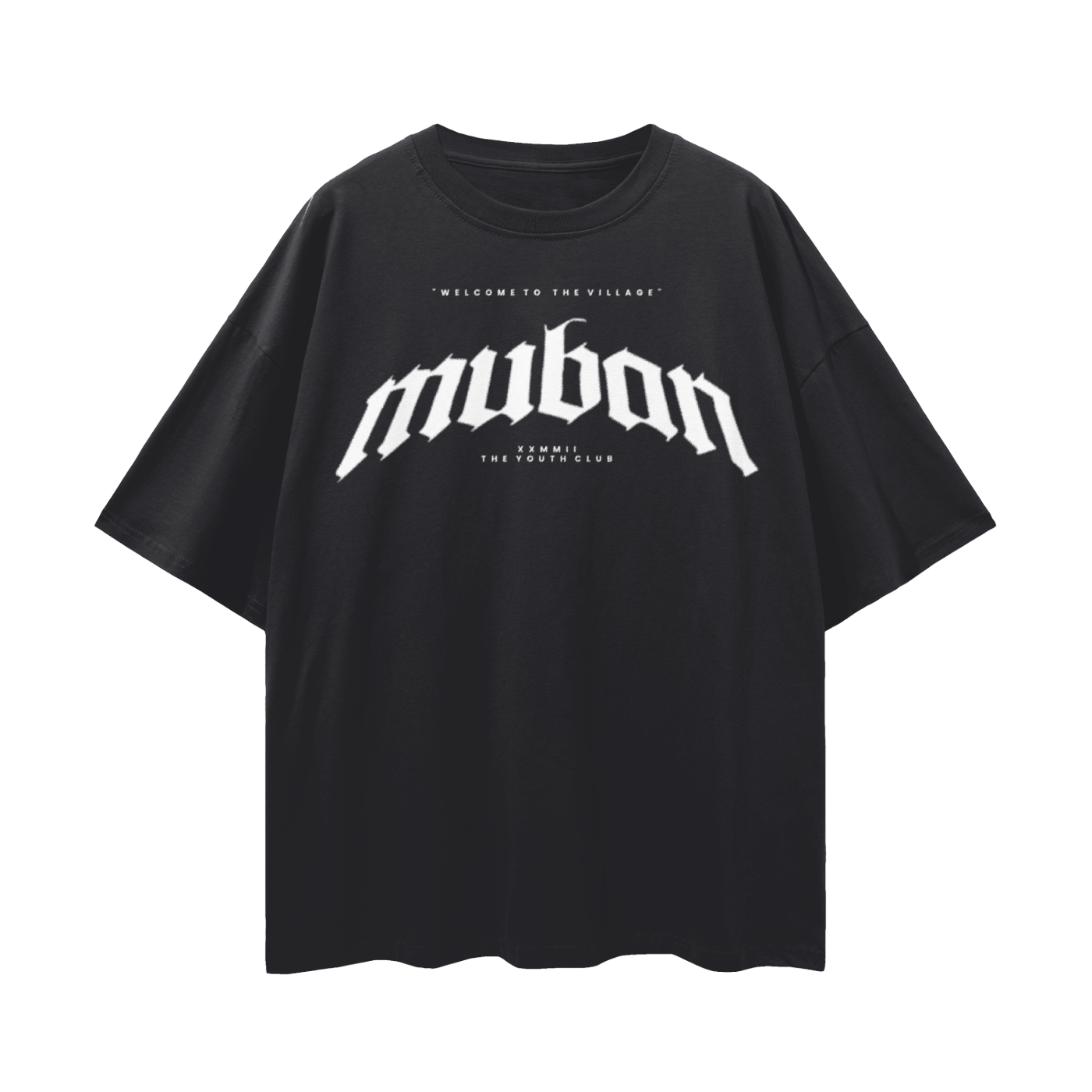 " Signature " Tee In Black