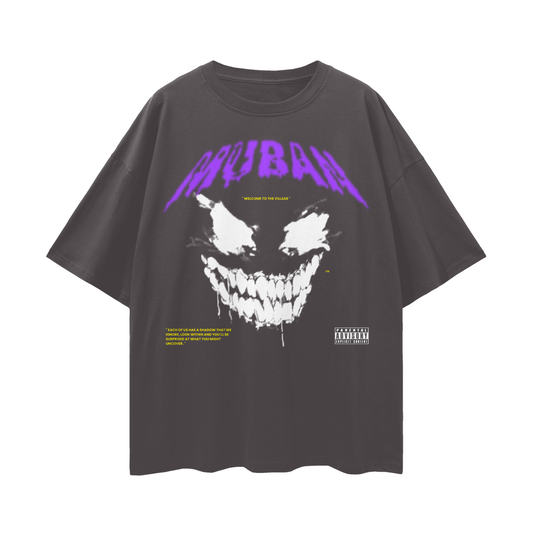 " Shadow Aspect " Tee In Dark Gray
